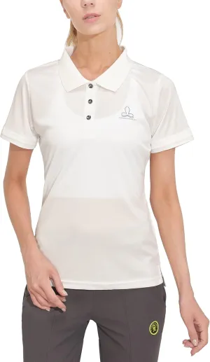 Women's Quick Dry Polo Shirt Short Sleeve Golf Shirt Stretch UV Protection Sports T-Shirt