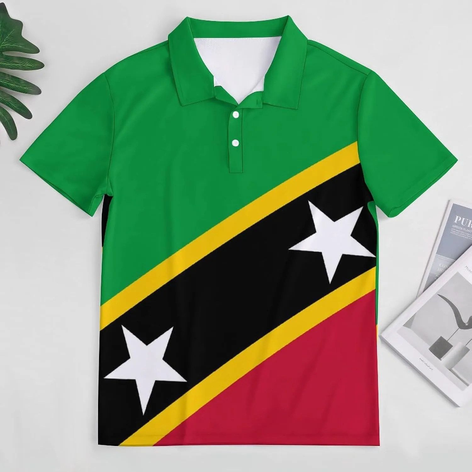 Women's Sport Australian Flag Polo-Shirt Soft Short-Sleeve Polo-Shirt for Women