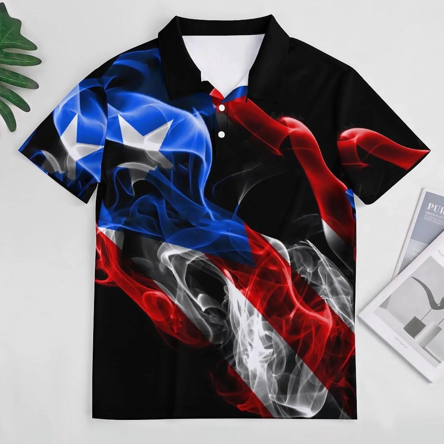 Women's Sport Australian Flag Polo-Shirt Soft Short-Sleeve Polo-Shirt for Women
