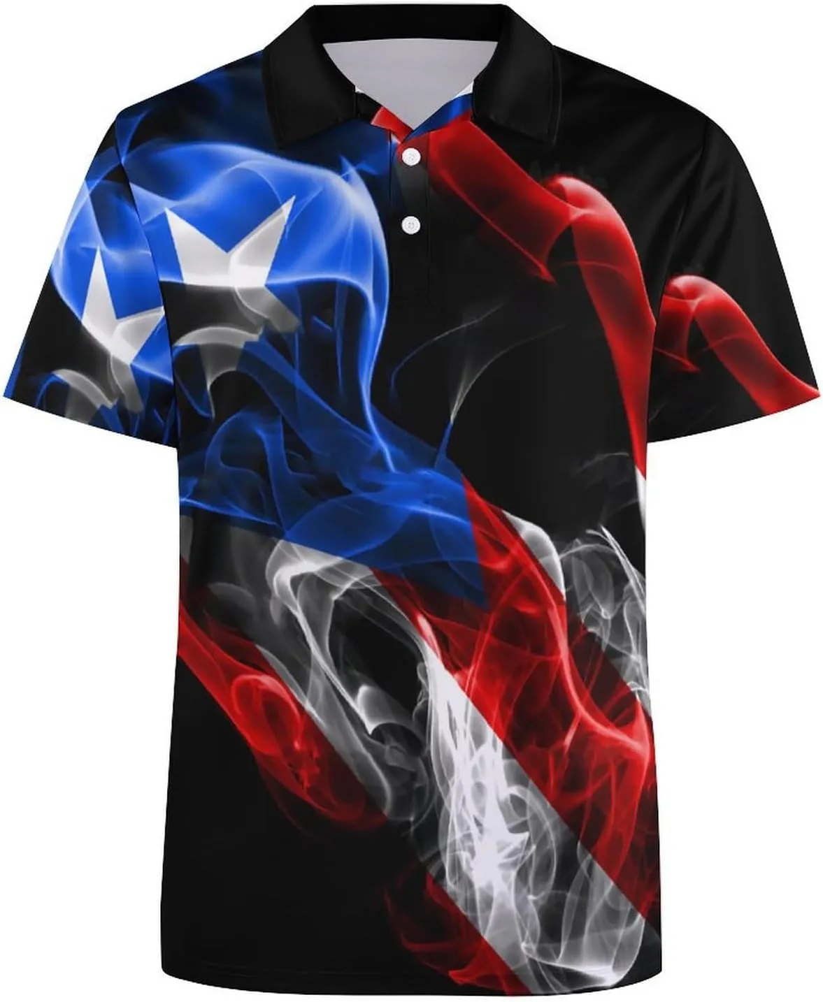 Women's Sport Australian Flag Polo-Shirt Soft Short-Sleeve Polo-Shirt for Women