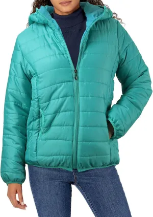 Womens Temperament Thicken Winter Puffer Coats Hooded Pocket Zipper Daily Outdoor Down Coat Casual Warm Fitted Overcoat
