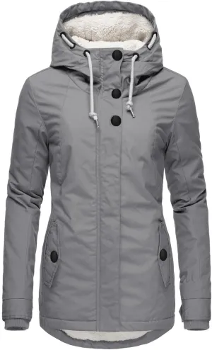 Women's Thickened Down Jacket Coats Fleece Lined Warm Parka4 Hooded Jacket 2024 Winter Outerwear