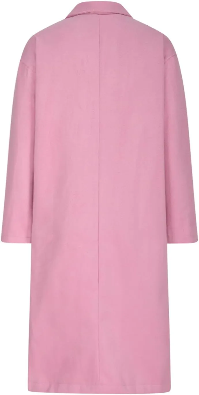Womens Trench Coat Fall Winter Wool Coats Notch Lapel Double Breasted Oversized Midi Peacoat Trench Coats