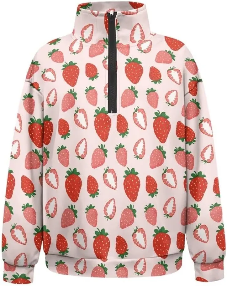 Women's Zip Up Sweatshirt Oversized Long Sleeve Pullover Tops Lightweight Fall Jacket Coat,Trendy Fall Clothes