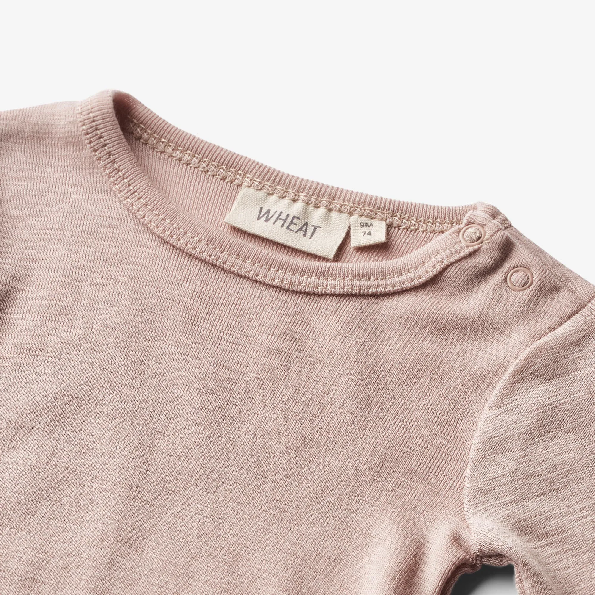 Wool Body L/S Lucca - dry rose