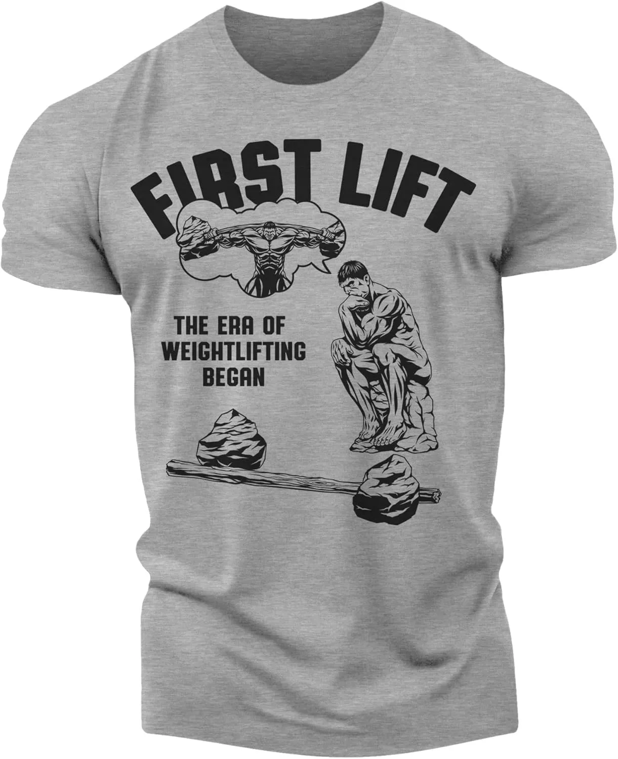 Workout Funny Mens Shirt, Deadlift Gym, Motivational Weight Lifting Gift T-Shirt