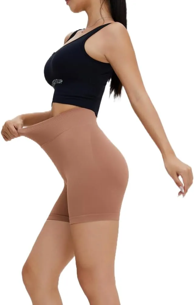 Workout Shorts for Women High Waist Biker Shorts Gym Scrunch Butt Yoga Shorts Tummy Control Leggings
