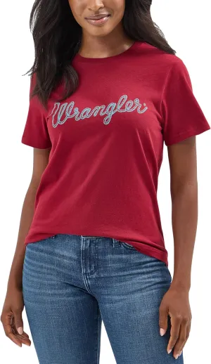 Wrangler Women's Western Retro Short-Sleeve Graphic T-Shirt