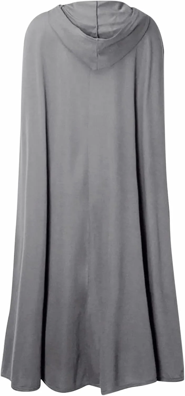 yardsong Cloak Jackets for Women 2024 Fall Winter Fashion Wool Blend Hooded Cape Poncho Cloak Coat Long Trench Coats