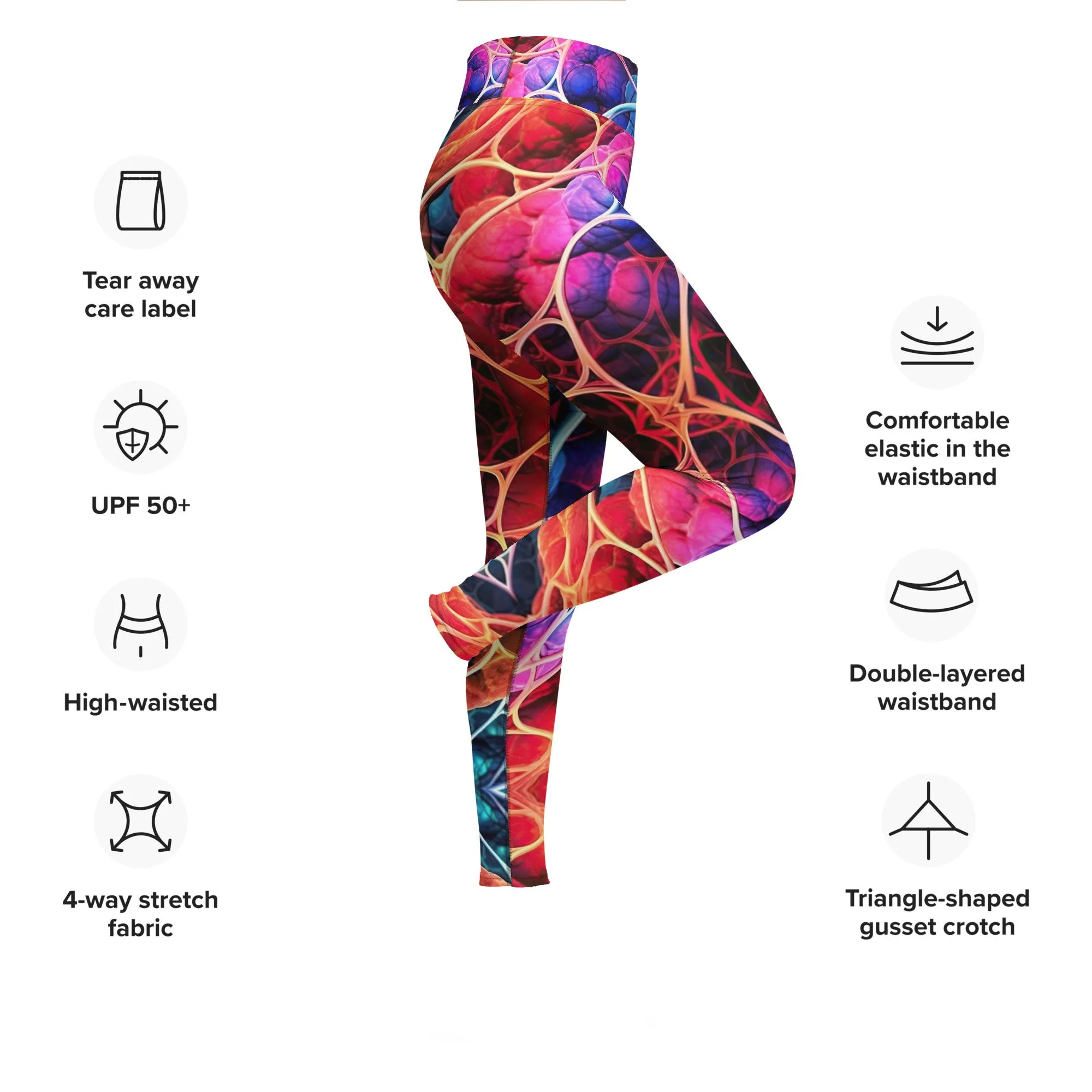 Yoga Leggings Jump to Survive