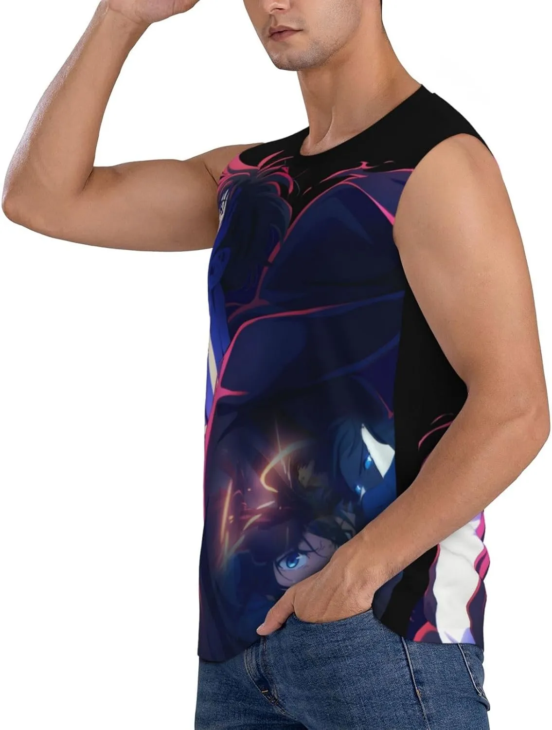 Youth & Adult Men's Tank Tops Muscle Sleeveless T-Shirt Beautiful Daily Shirt
