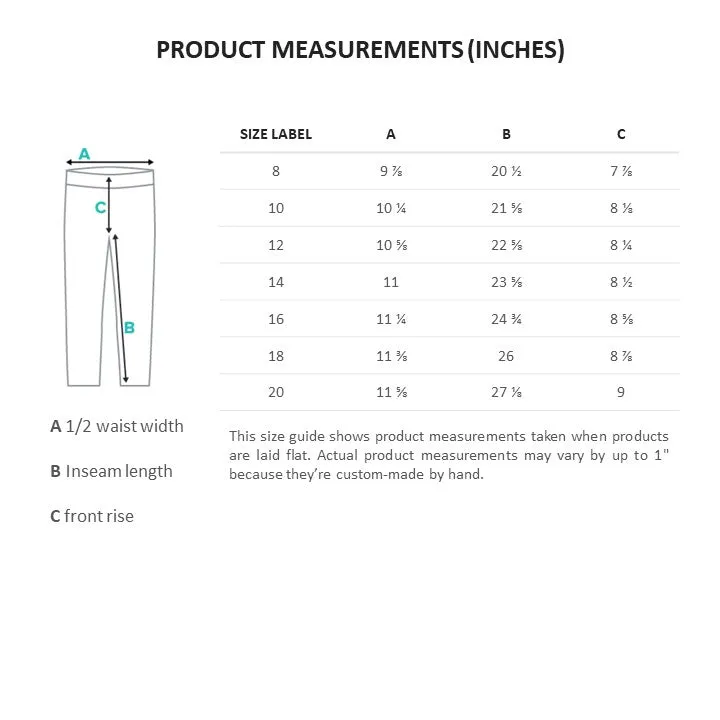 Youth Leggings 3D Structures
