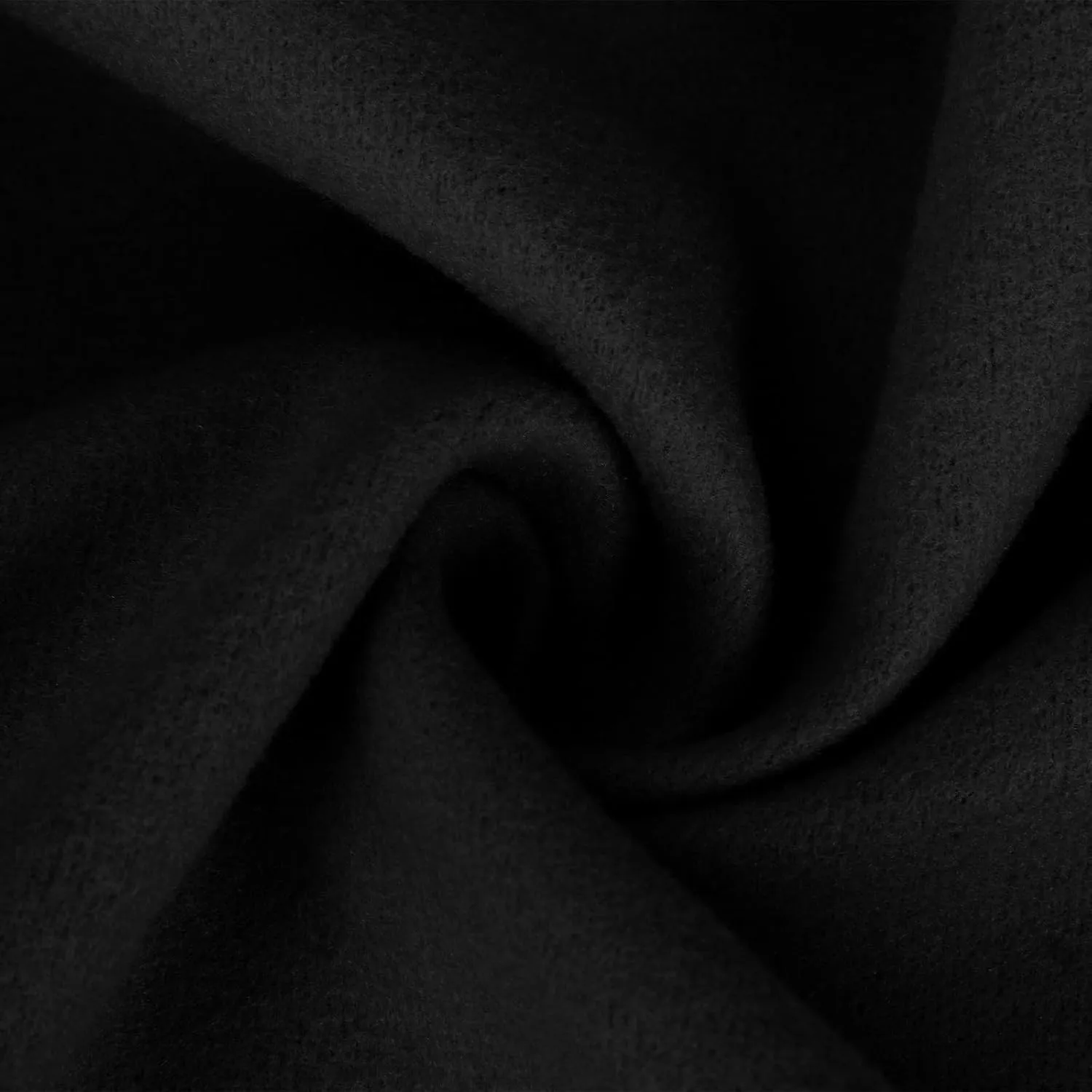 YRAETENM Women's Winter Casual Double Breasted Mid Long Wool Coat Oversized Warm Notched Lapel Business Trench Coats Outwear