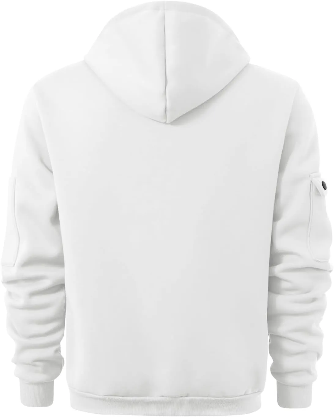 ZEFOTIM Hoodie for Men Drawstring Quarter Zip Pullover 1776 American Sweatshirt Workout Hoodie with Pockets
